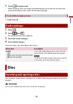 Preview for 25 page of Pioneer AVH-220EX Operation Manual