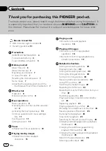 Preview for 2 page of Pioneer AVH-2300DVD Operation Manual