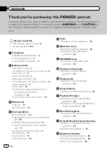 Preview for 2 page of Pioneer AVH-2400BT Owner'S Manual