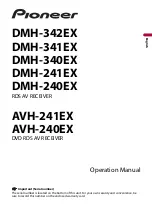 Preview for 1 page of Pioneer AVH-240EX Operation Manual