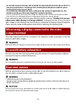 Preview for 5 page of Pioneer AVH-240EX Operation Manual