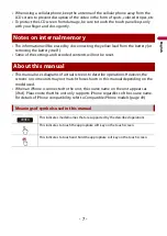 Preview for 7 page of Pioneer AVH-240EX Operation Manual