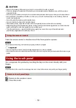 Preview for 12 page of Pioneer AVH-240EX Operation Manual