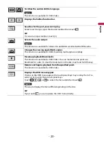 Preview for 23 page of Pioneer AVH-240EX Operation Manual