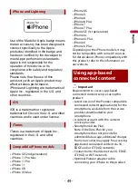 Preview for 49 page of Pioneer AVH-240EX Operation Manual