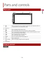 Preview for 11 page of Pioneer AVH-2500NEX Operation Manual