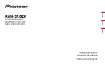 Pioneer AVH-310EX Installation Manual preview