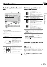 Preview for 11 page of Pioneer AVH-3200BT Operation Manual