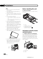 Предварительный просмотр 14 страницы Pioneer AVH-3300BT Installation Manual