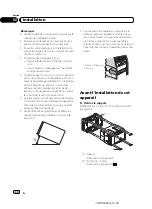 Предварительный просмотр 30 страницы Pioneer AVH-3300BT Installation Manual