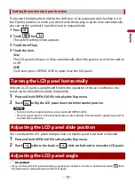 Preview for 17 page of Pioneer AVH-3300NEX Quick Start Manual