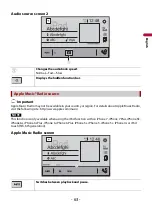 Preview for 63 page of Pioneer AVH-3300NEX Quick Start Manual