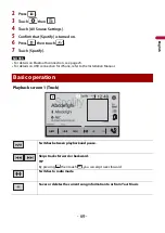 Preview for 69 page of Pioneer AVH-3300NEX Quick Start Manual