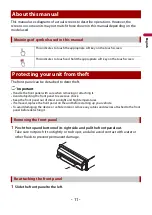 Preview for 11 page of Pioneer AVH-3400NEX Operation Manual