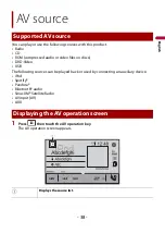 Preview for 38 page of Pioneer AVH-3400NEX Operation Manual