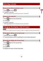 Preview for 39 page of Pioneer AVH-3400NEX Operation Manual