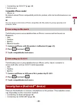 Preview for 43 page of Pioneer AVH-3400NEX Operation Manual