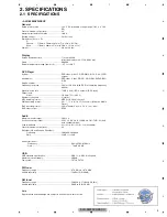 Preview for 5 page of Pioneer AVH-3500DVD Service Manual