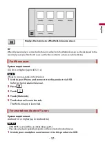 Preview for 57 page of Pioneer AVH-3500NEX Operation Manual