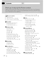 Preview for 2 page of Pioneer AVH-7850DVD Operation Manual