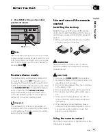 Preview for 13 page of Pioneer AVH-7850DVD Operation Manual