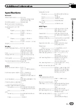 Preview for 85 page of Pioneer AVH-8400BT Operation Manual