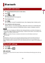 Preview for 13 page of Pioneer AVH-A219BT Operation Manual