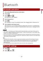 Preview for 17 page of Pioneer AVH-A2350BT Operation Manual