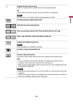 Preview for 47 page of Pioneer AVH-A2350BT Operation Manual