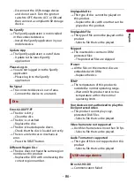 Preview for 86 page of Pioneer AVH-A2350BT Operation Manual