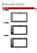 Предварительный просмотр 8 страницы Pioneer AVH-A245BT Operation Manual