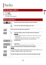 Предварительный просмотр 20 страницы Pioneer AVH-A245BT Operation Manual