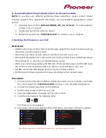 Preview for 2 page of Pioneer AVH-A3100DAB Update Instructions