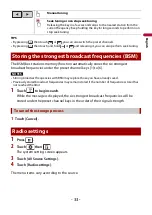 Предварительный просмотр 33 страницы Pioneer AVH-A3200DAB Operation Manual