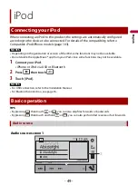 Предварительный просмотр 49 страницы Pioneer AVH-A3200DAB Operation Manual