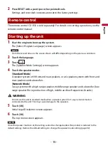 Предварительный просмотр 15 страницы Pioneer AVH-A7100BT Operation Manual