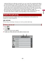 Предварительный просмотр 22 страницы Pioneer AVH-A7100BT Operation Manual