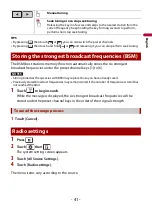 Предварительный просмотр 41 страницы Pioneer AVH-A7100BT Operation Manual