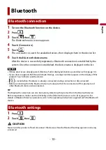 Preview for 13 page of Pioneer AVH-G225BT Operation Manual