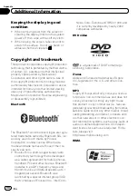 Preview for 90 page of Pioneer AVH-P3200BT Operation Manual