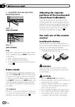 Preview for 8 page of Pioneer AVH-P3350BT Owner'S Manual