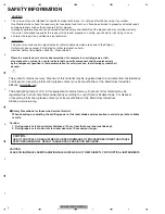 Preview for 2 page of Pioneer AVH-P4100DVD/XN/UC Service Manual