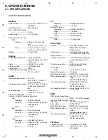 Preview for 8 page of Pioneer AVH-P4100DVD/XN/UC Service Manual