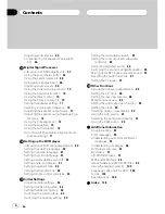 Предварительный просмотр 4 страницы Pioneer AVH-P5750DVD Operation Manual