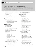 Preview for 2 page of Pioneer AVH-P5900DVD Operation Manual