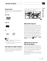 Preview for 9 page of Pioneer AVH-P5900DVD Operation Manual