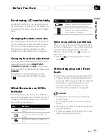 Preview for 13 page of Pioneer AVH-P5900DVD Operation Manual