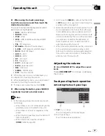 Preview for 17 page of Pioneer AVH-P5900DVD Operation Manual