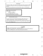 Предварительный просмотр 3 страницы Pioneer AVH-P5950DVD/XN/RC Service Manual