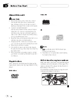 Предварительный просмотр 8 страницы Pioneer AVH-P6050DVD Operation Manual